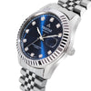 TRISTAR WATCHES RD BLUE DIAL STONE INDEX SS