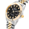 TRISTAR WATCHES RD BLACK DIAL STONE INDEX 2T