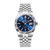 TRISTAR WATCHES RD BLUE DIAL INDEX SS