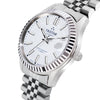 TRISTAR WATCHES RD WHITE DIAL INDEX SS