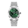TRISTAR WATCHES RD GREEN DIAL INDEX SS