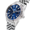 TRISTAR WATCHES RM BLUE MOTIF DIAL INDEX SS