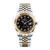 TRISTAR WATCHES RD BLACK DIAL STONE INDEX 2T