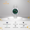 TRISTAR WATCHES BA SERIES ARABIC GREEN DIAL