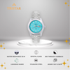 TRISTAR WATCHES BA SERIES ARABIC TIFFANY BLUE DIAL