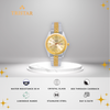 TRISTAR WATCHES BA SERIES INDEX GOLD DIAL 2T GOLD