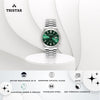 TRISTAR WATCHES NJ SERIES INDEX GREEN DIAL
