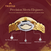 TRISTAR WATCHES BA SERIES INDEX GOLD DIAL