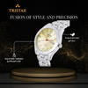 TRISTAR WATCHES BA SERIES NUMERAL GOLD DIAL