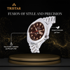 TRISTAR WATCHES BA SERIES ARABIC BROWN DIAL