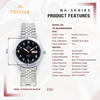 TRISTAR WATCHES BA SERIES ARABIC BLACK DIAL