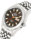 TRISTAR WATCHES BA SERIES INDEX BROWN DIAL