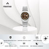 TRISTAR WATCHES BA SERIES INDEX BROWN DIAL