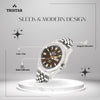 TRISTAR WATCHES BA SERIES INDEX BROWN DIAL