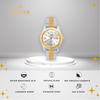 TRISTAR WATCHES BA SERIES INDEX SILVER DIAL 2T GOLD