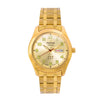 TRISTAR WATCHES BA SERIES NUMERAL GOLS DIAL WITH GOLD STRAP