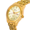 TRISTAR WATCHES BA SERIES NUMERAL GOLS DIAL WITH GOLD STRAP