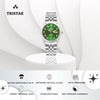 TRISTAR WATCHES BA SERIES ARABIC GREEN DIAL