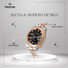 TRISTAR WATCHES NJ SERIES INDEX BLACK DIAL