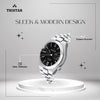 TRISTAR WATCHES NJ SERIES INDEX BLACK DIAL