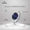 TRISTAR WATCHES NJ SERIES INDEX BLUE DIAL