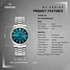 TRISTAR WATCHES NJ SERIES INDEX DARK BLUE DIAL