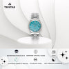 TRISTAR WATCHES NJ SERIES INDEX TIFFANY BLUE DIAL