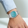 TRISTAR WATCHES NJ SERIES INDEX TIFFANY BLUE DIAL
