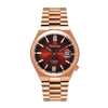 TRISTAR WATCHES NJ SERIES INDEX MAROON DIAL