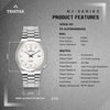 TRISTAR WATCHES NJ SERIES INDEX WHITE DIAL