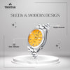 TRISTAR WATCHES NJ SERIES INDEX YELLOW DIAL