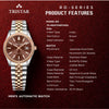 TRISTAR WATCHES RD CHOCOLATE DIAL INDEX RT