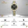 TRISTAR WATCHES RD BLACK DIAL STONE INDEX 2T