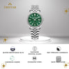 TRISTAR WATCHES RM GREEN MOTIF DIAL INDEX SS