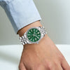 TRISTAR WATCHES RM GREEN MOTIF DIAL INDEX SS