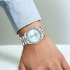 TRISTAR WATCHES RD ICE BLUE DIAL INDEX SS