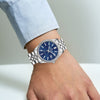 TRISTAR WATCHES RM BLUE MOTIF DIAL INDEX SS