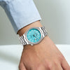 TRISTAR WATCHES NJ SERIES ARABIC TIFFANY BLUE DIAL