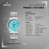 TRISTAR WATCHES NJ SERIES ARABIC TIFFANY BLUE DIAL